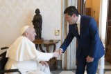 His Holiness, Pope Francis, received Chief Minister, Mrs Picardo and their children in a Private Audience at the Vatican
